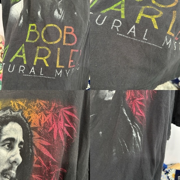 Zion Rootswear Bob Marley 2009 Allover Graphic Tshirt Size 2X - "Joey" - Picture 8 of 16